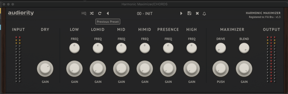 Audiority Harmonic Maximizer